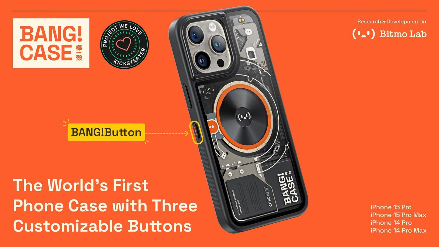BANG!CASE | The First Phone Case with 3 Customizable Buttons - Xiaomi CrowdfundingXiaoMi Crowdfunding