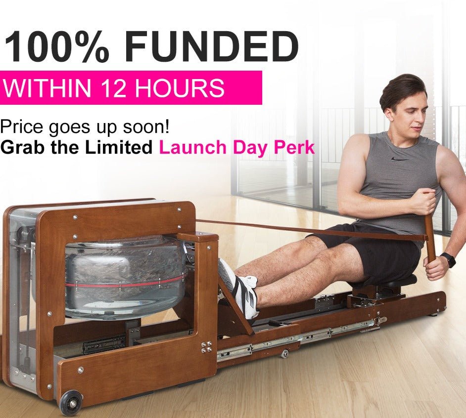 Fitness Whipr Rower Exercise Machine Whipr Kickstarter Review