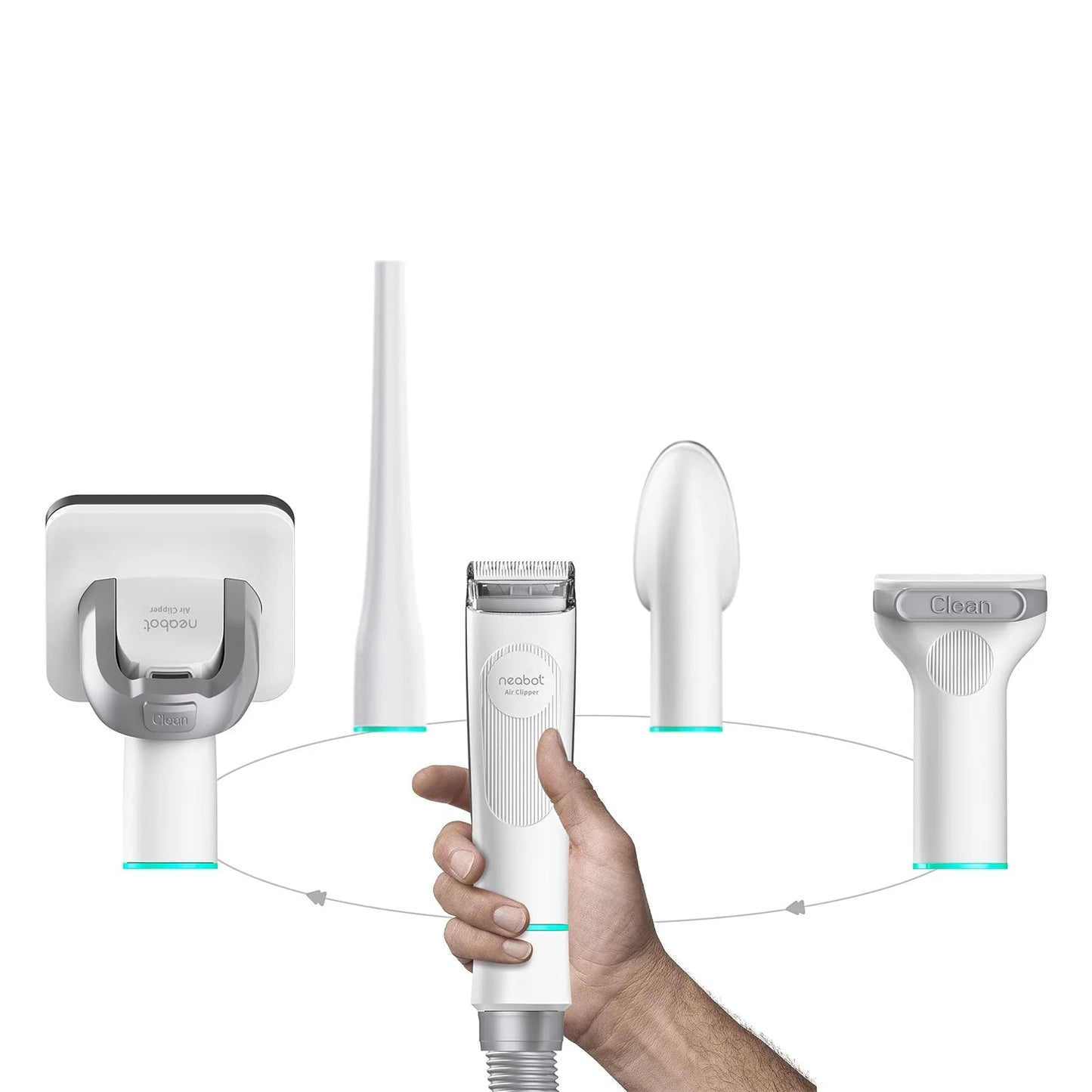 Neabot P1 Pro Professional Pet Grooming Vacuum Kit | Hair Clipper
