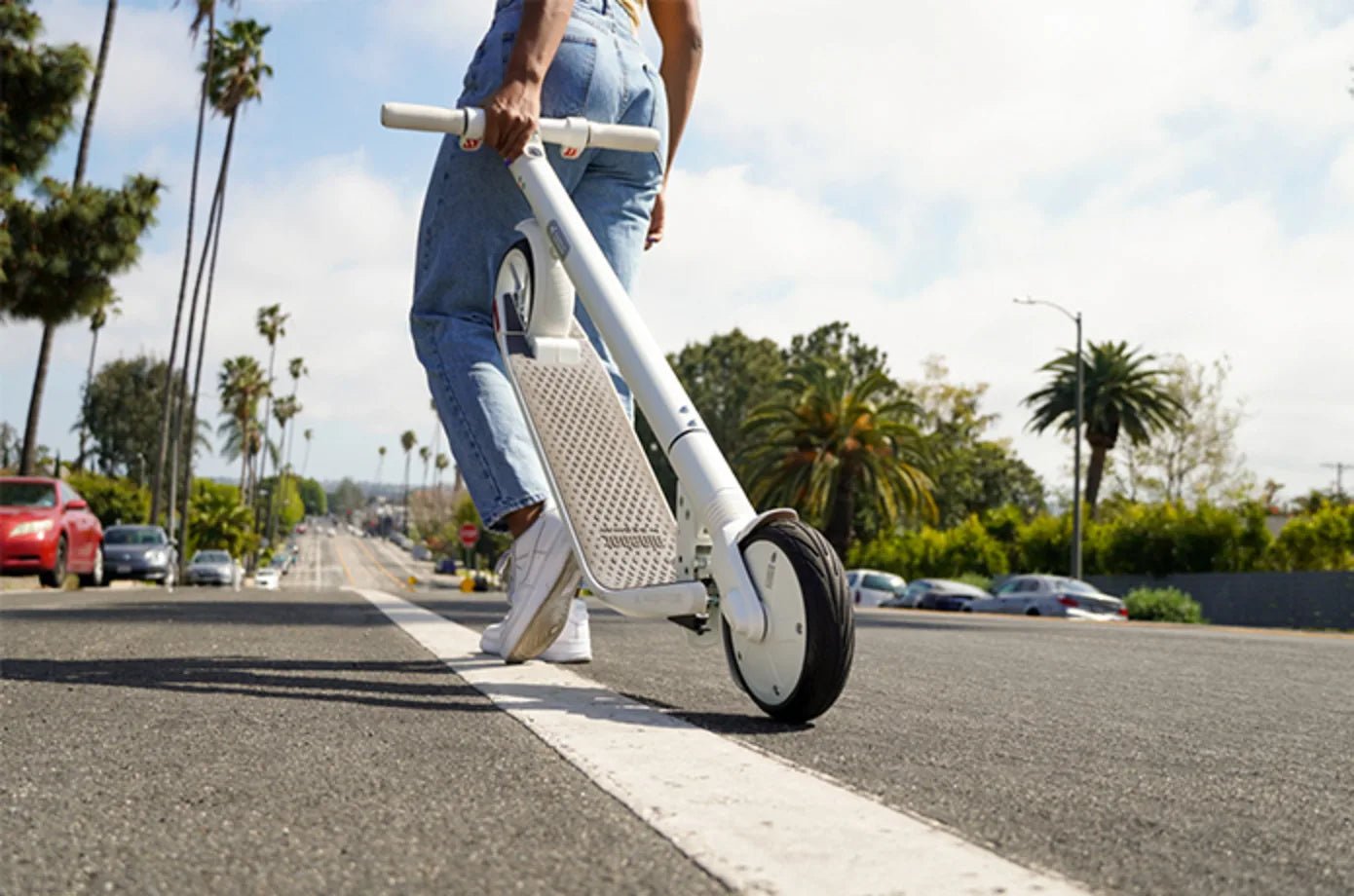 Ninebot KickScooter ES2 - White: Make it Fashion