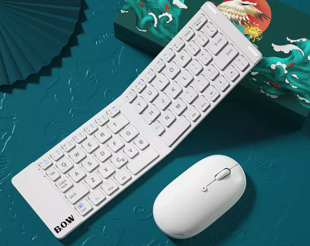 Bow Bluetooth Keyboard And Mouse Set - Portable and Wireless with Mute –  Xiaomi Crowdfunding