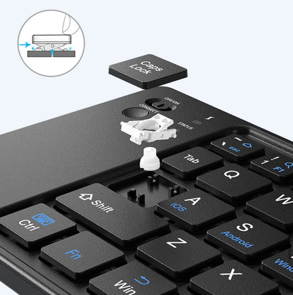 Bow Bluetooth Keyboard And Mouse Set - Portable and Wireless with Mute - Xiaomi CrowdfundingXiaomi Crowdfunding