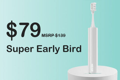 Heisr: World’s 1st 3 - sided Mechanical Electric Toothbrush - Xiaomi CrowdfundingXiaoMi Crowdfunding