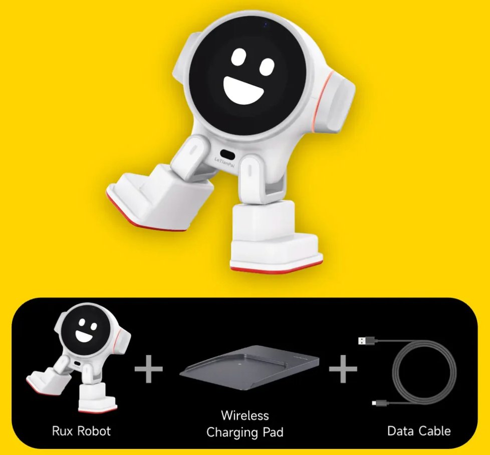 Rux Robot: Fun and Practical Desktop AI Robot, powered by Chat-GPT ...