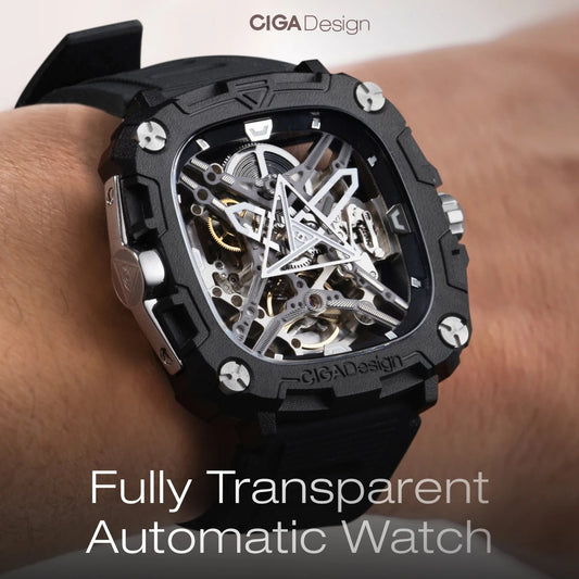 CIGA Design Eye of Horus Automatic Skeleton Watch