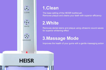 Heisr: World’s 1st 3-sided Mechanical Electric Toothbrush